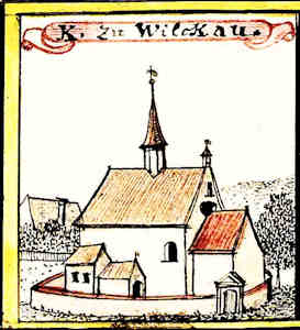 K. zu Wilckau - Koci, widok oglny